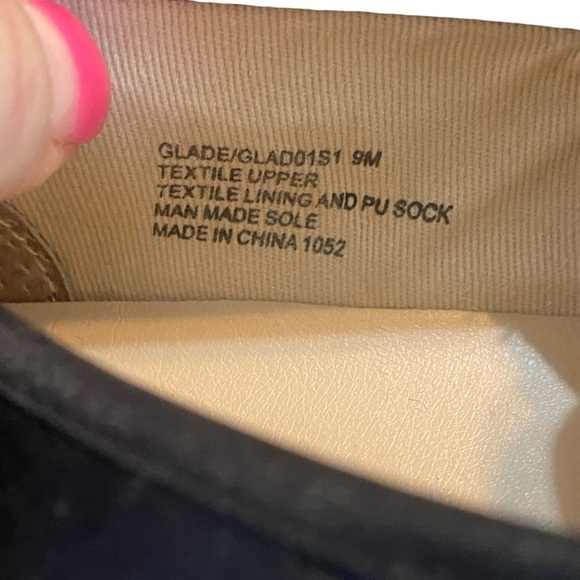 Steve Madden Black 9 Glade Black Satin Slip-On Sneakers - Picture 3 of 14